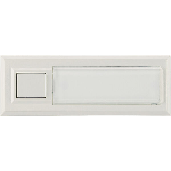 Urmet Klingeltaster AP 1fach 32x90x18mm,ws,bel. ETA 2132A